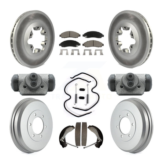 coated disc rotors and ceramic brake pads-kgc-102340 - Kit.bestparts.ca
