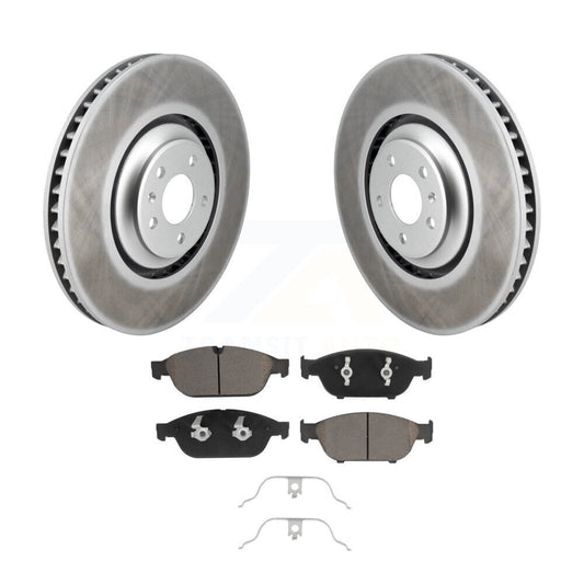 Disc Rotors and Ceramic Brake Pads Kit-KGC-102343 - Kit.bestparts.ca