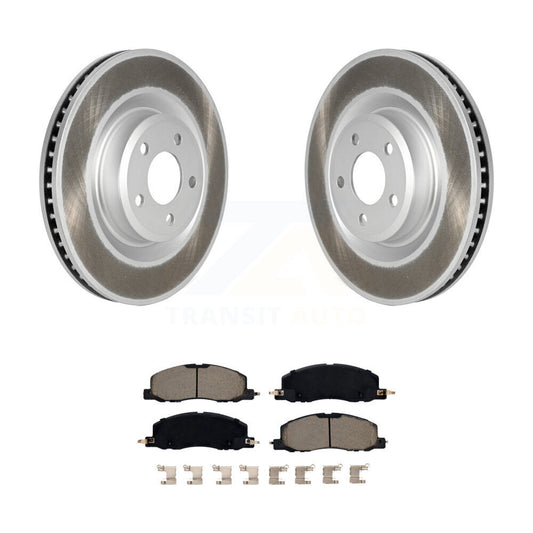 Disc Rotors and Ceramic Brake Pads Kit-KGC-102346 - Kit.bestparts.ca