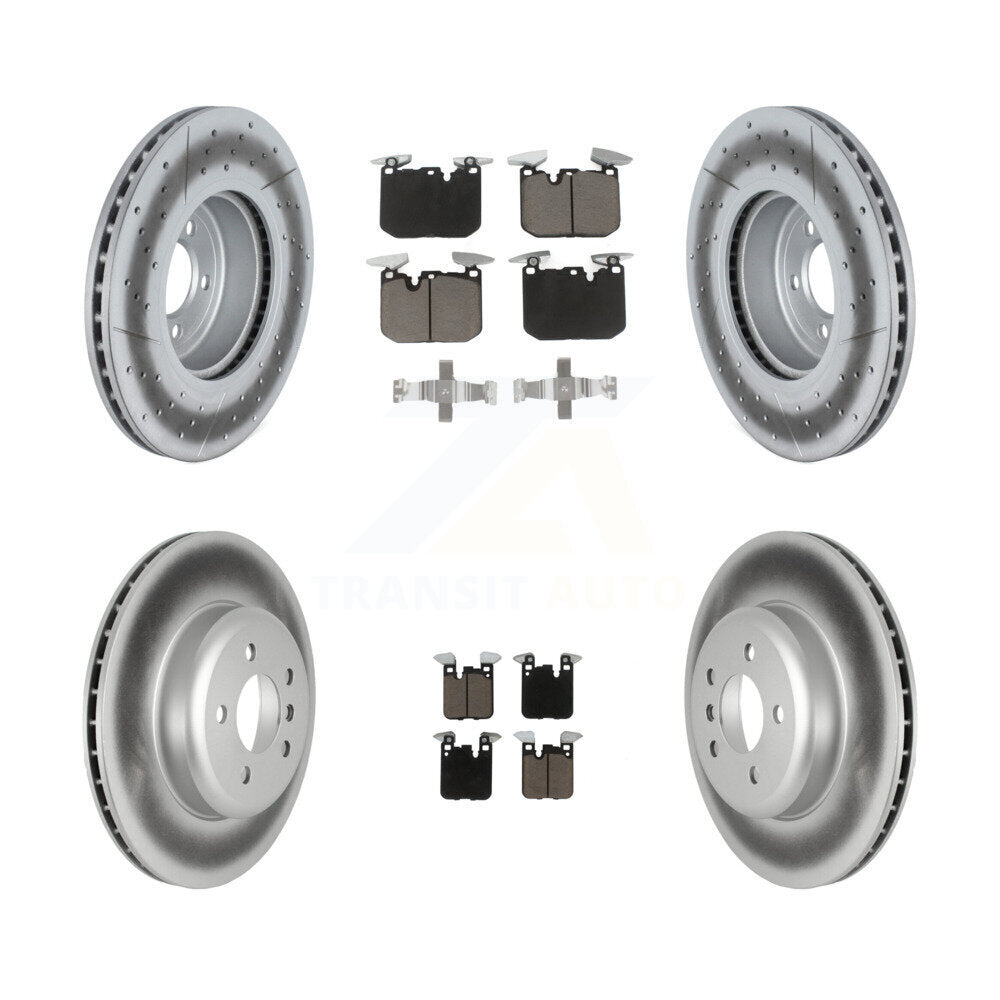 Disc Rotors and Ceramic Brake Pads Kit-KGC-102353 - Kit.bestparts.ca