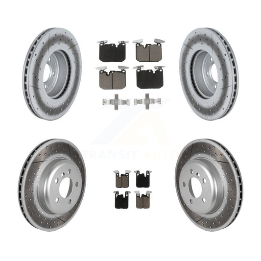 Disc Rotors and Ceramic Brake Pads Kit-KGC-102354 - Kit.bestparts.ca