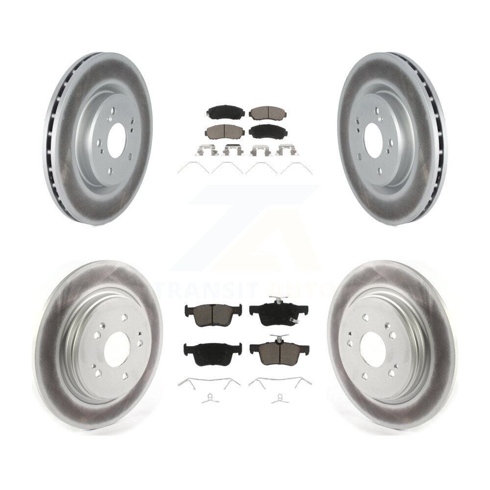 Disc Rotors and Ceramic Brake Pads Kit-KGC-102362 - Kit.bestparts.ca Kit.bestparts.ca