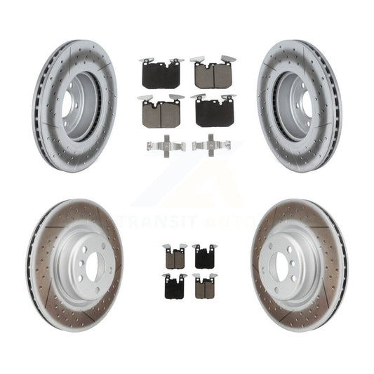 Coated Disc Rotors and Ceramic Brake Pads Kit-KGC-102369 - Kit.bestparts.ca