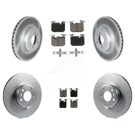 Coated Disc Rotors and Ceramic Brake Pads Kit-KGC-102370 - Kit.bestparts.ca
