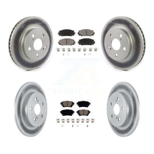 Disc Rotors and Ceramic Brake Pads Kit-KGC-102374 - Kit.bestparts.ca