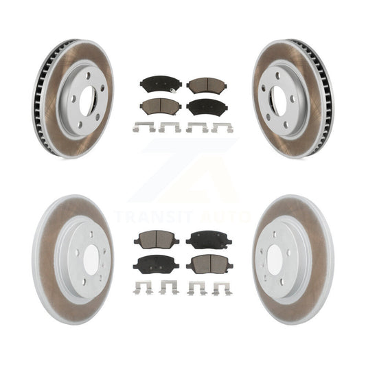 Disc Rotors and Ceramic Brake Pads Kit-KGC-102382 - Kit.bestparts.ca