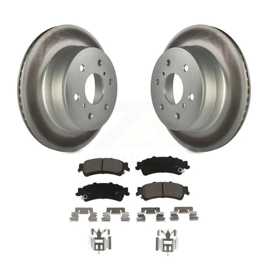 Coated Disc Rotors and Ceramic Brake Pads Kit-KGC-102390 - Kit.bestparts.ca