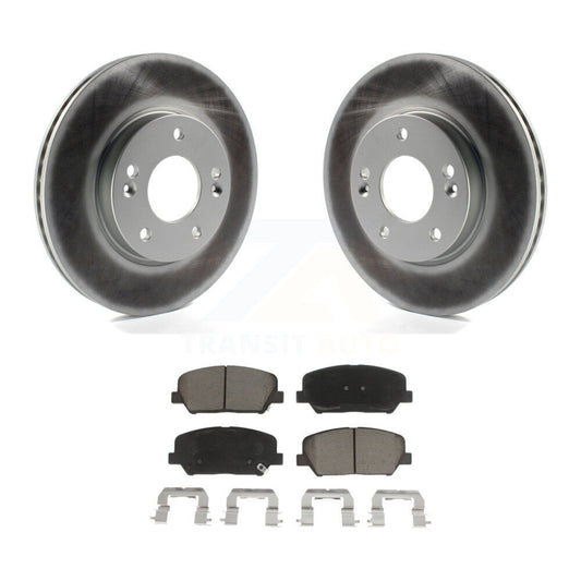 Coated Disc Rotors and Ceramic Brake Pads Kit-KGC-102395 - Kit.bestparts.ca