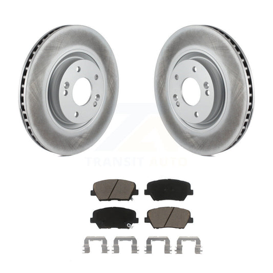 coated disc rotors and ceramic brake pads-kgc-102396 - Kit.bestparts.ca