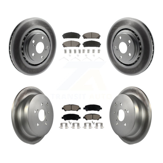 Disc Rotors and Ceramic Brake Pads Kit-KGC-102407 - Kit.bestparts.ca