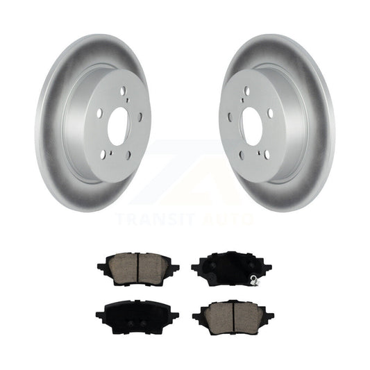 Coated Disc Rotors and Ceramic Brake Pads Kit-KGC-102426 - Kit.bestparts.ca