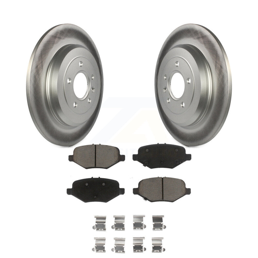Coated Disc Rotors and Ceramic Brake Pads Kit-KGC-102428 - Kit.bestparts.ca
