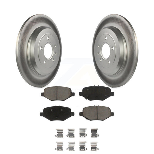 Coated Disc Rotors and Ceramic Brake Pads Kit-KGC-102428 - Kit.bestparts.ca