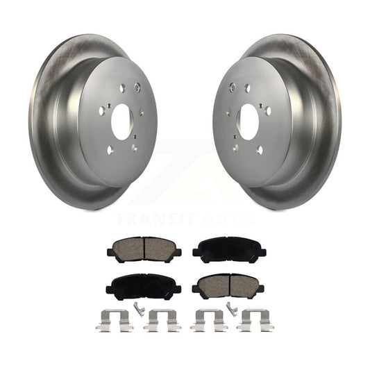 Coated Disc Rotors and Ceramic Brake Pads Kit-KGC-102429 - Kit.bestparts.ca