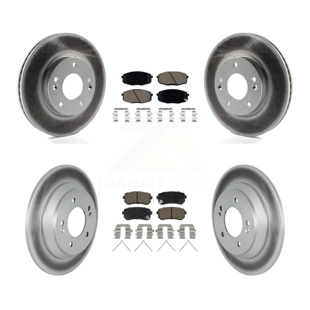 Coated Disc Rotors and Ceramic Brake Pads Kit-KGC-102452 - Kit.bestparts.ca Kit.bestparts.ca