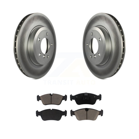 Coated Disc Rotors and Ceramic Brake Pads Kit-KGC-102461 - Kit.bestparts.ca