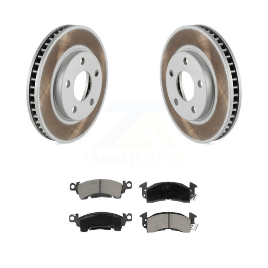 Coated Disc Rotors and Ceramic Brake Pads Kit-KGC-102462 - Kit.bestparts.ca