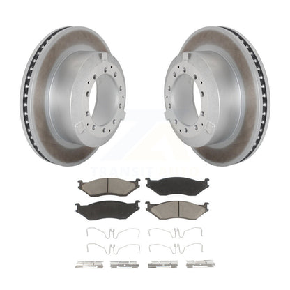 Coated Disc Rotors and Ceramic Brake Pads Kit-KGC-102463 - Kit.bestparts.ca
