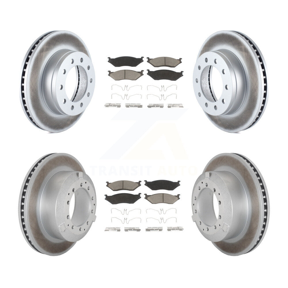 Disc Rotors and Ceramic Brake Pads Kit-KGC-102466 - Kit.bestparts.ca