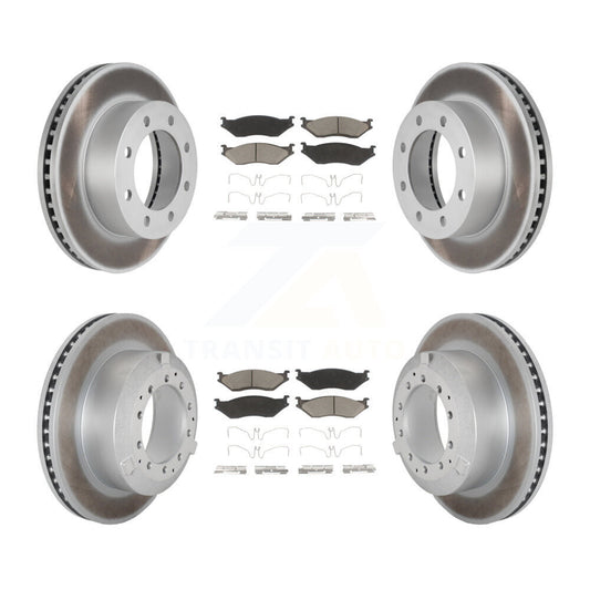 Disc Rotors and Ceramic Brake Pads Kit-KGC-102468 - Kit.bestparts.ca