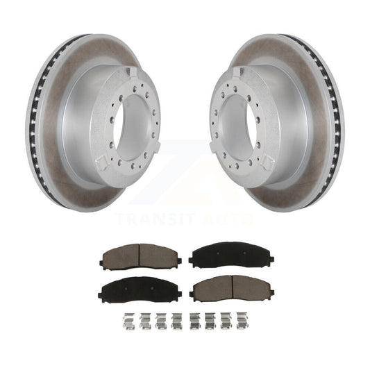 Coated Disc Rotors and Ceramic Brake Pads Kit-KGC-102477 - Kit.bestparts.ca