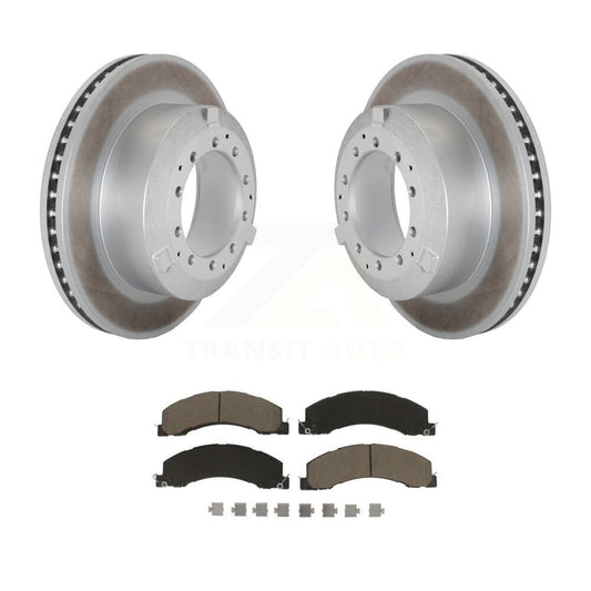 Coated Disc Rotors and Ceramic Brake Pads Kit-KGC-102480 - Kit.bestparts.ca