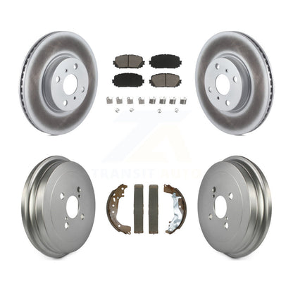 Coated Disc Rotors and Ceramic Brake Pads Kit-KGC-102483 - Kit.bestparts.ca