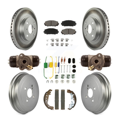 Coated Disc Rotors and Ceramic Brake Pads Kit-KGC-102486 - Kit.bestparts.ca