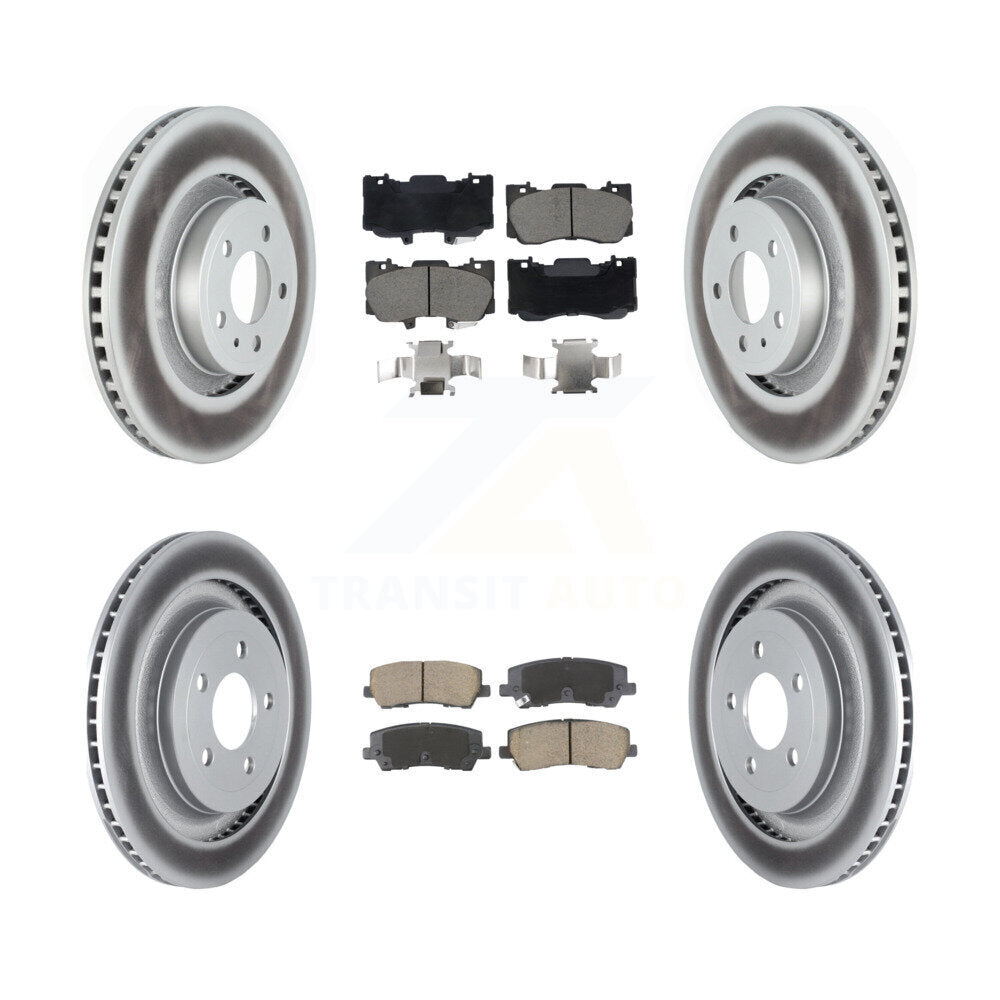 Disc Rotors and Ceramic Brake Pads Kit-KGC-102488 - Kit.bestparts.ca Kit.bestparts.ca