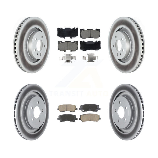 Disc Rotors and Ceramic Brake Pads Kit-KGC-102488 - Kit.bestparts.ca