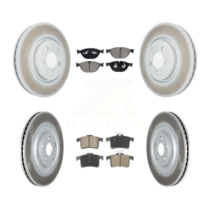 Coated Disc Rotors and Ceramic Brake Pads Kit-KGC-102495 - Kit.bestparts.ca