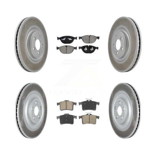Coated Disc Rotors and Ceramic Brake Pads Kit-KGC-102496 - Kit.bestparts.ca