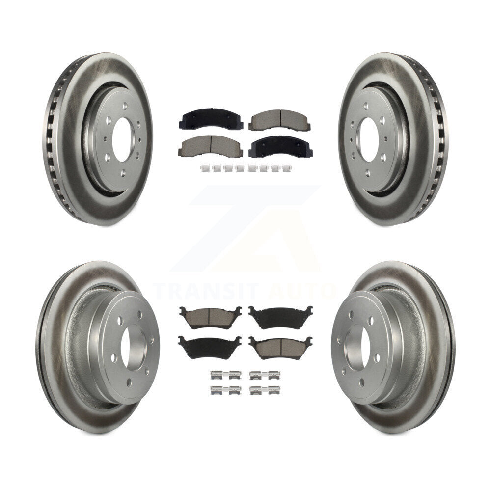 Disc Rotors and Ceramic Brake Pads Kit-KGC-102500 - Kit.bestparts.ca