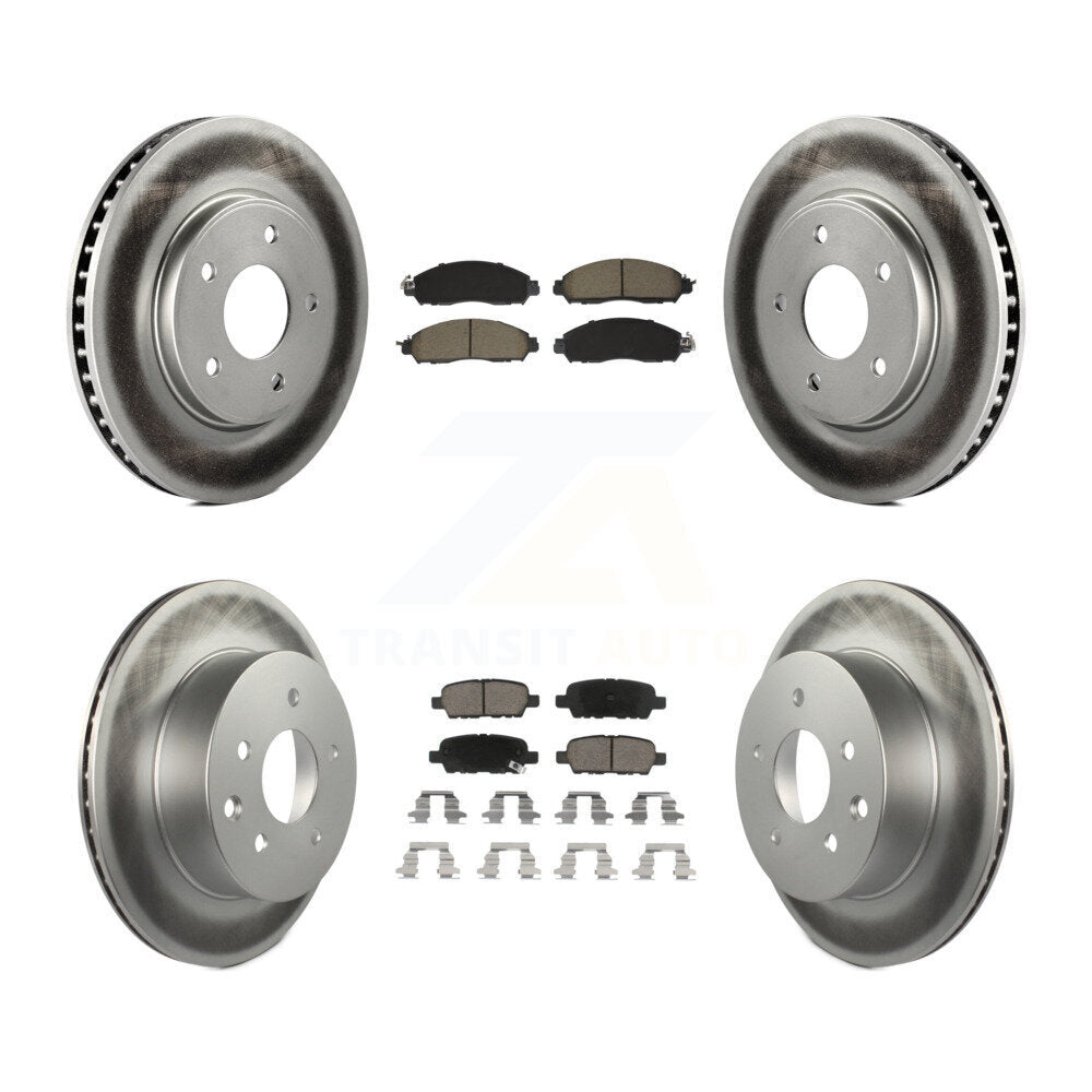 Disc Rotors and Ceramic Brake Pads Kit-KGC-102503 Kit.bestparts.ca