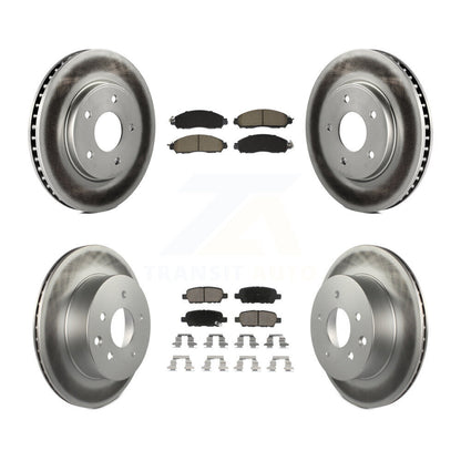 Disc Rotors and Ceramic Brake Pads Kit-KGC-102503
