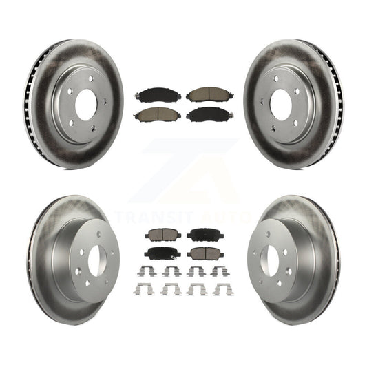 Disc Rotors and Ceramic Brake Pads Kit-KGC-102503