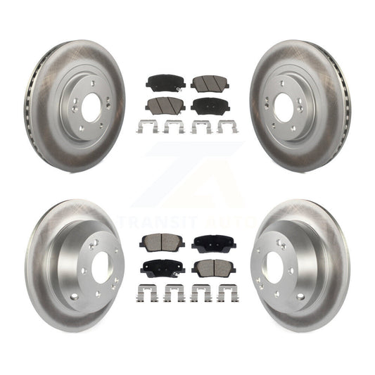 Disc Rotors and Ceramic Brake Pads Kit-KGC-102505 - Kit.bestparts.ca