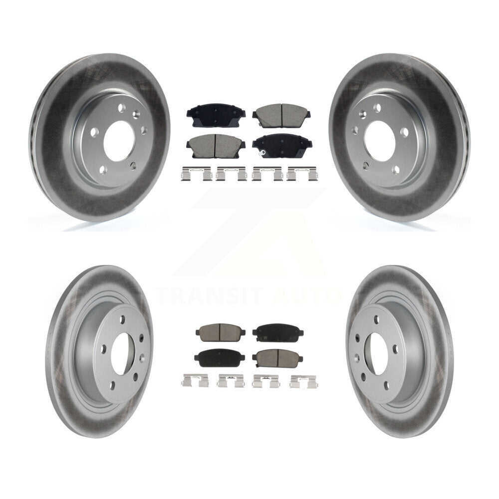 Disc Rotors and Ceramic Brake Pads Kit-KGC-102506 - Kit.bestparts.ca