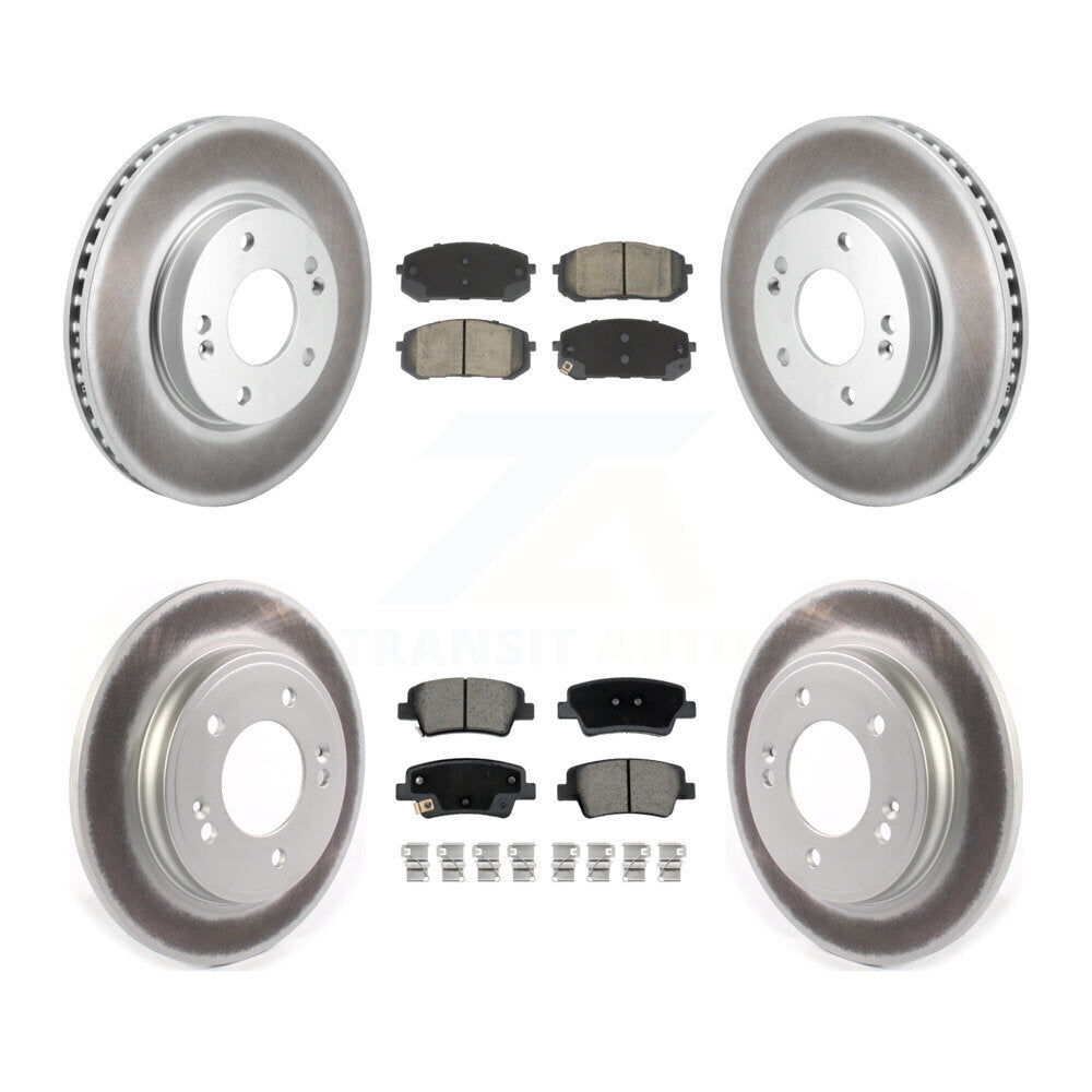 Disc Rotors and Ceramic Brake Pads Kit-KGC-102511 - Kit.bestparts.ca