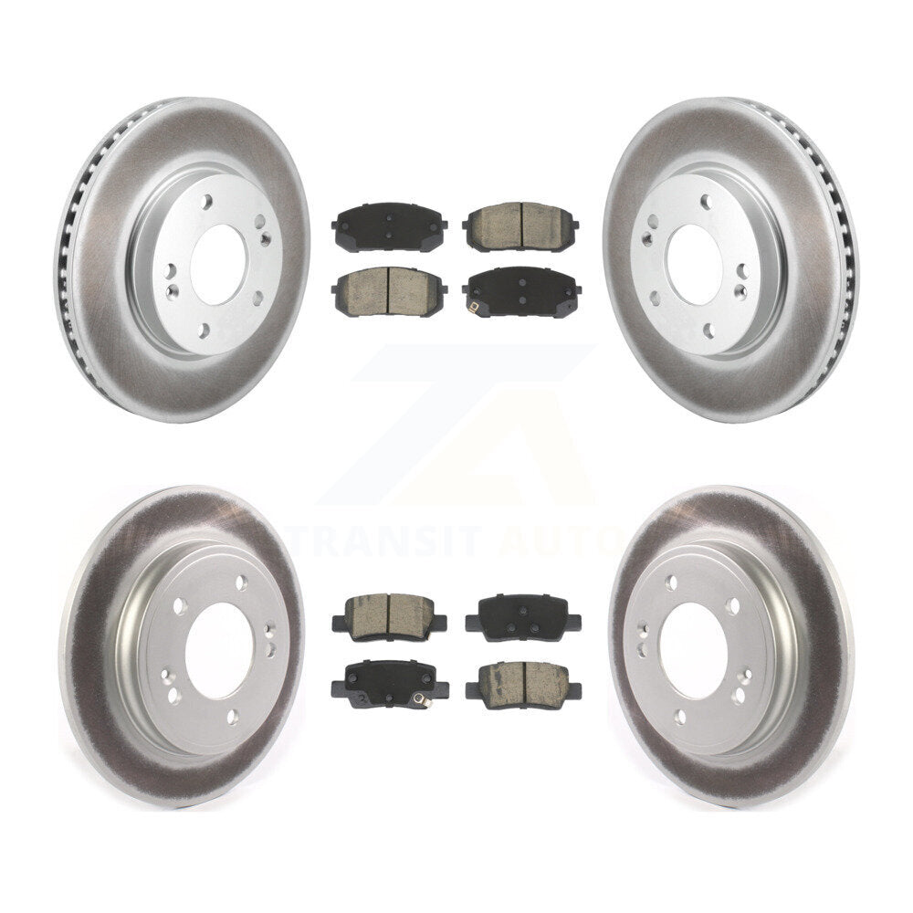 Disc Rotors and Ceramic Brake Pads Kit-KGC-102512 - Kit.bestparts.ca Kit.bestparts.ca