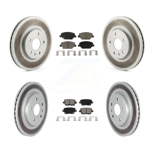 Disc Rotors and Ceramic Brake Pads Kit-KGC-102516 - Kit.bestparts.ca