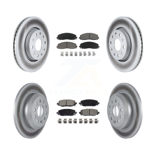 Disc Rotors and Ceramic Brake Pads Kit-KGC-102523 - Kit.bestparts.ca