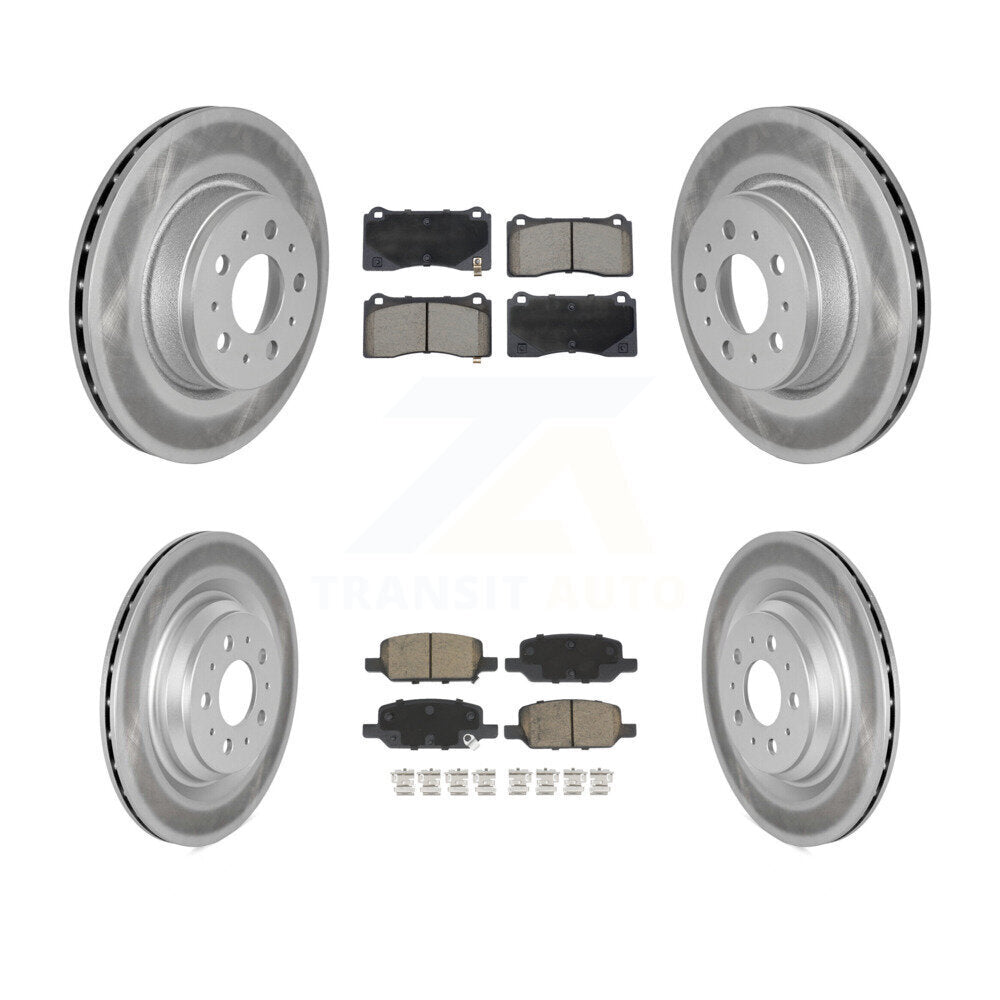 disc rotors and ceramic brake pads-kgc-102525 - Kit.bestparts.ca