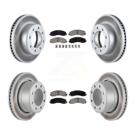 Disc Rotors and Ceramic Brake Pads Kit-KGC-102526 - Kit.bestparts.ca