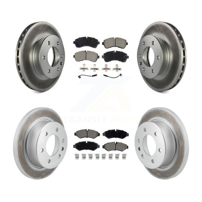 coated disc rotors and ceramic brake pads-kgc-102528 - Kit.bestparts.ca