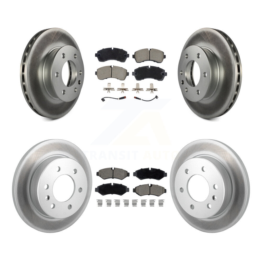 Coated Disc Rotors and Ceramic Brake Pads Kit-KGC-102529 - Kit.bestparts.ca Kit.bestparts.ca
