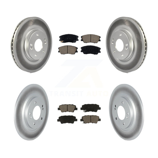 Coated Disc Rotors and Ceramic Brake Pads Kit-KGC-102531 - Kit.bestparts.ca