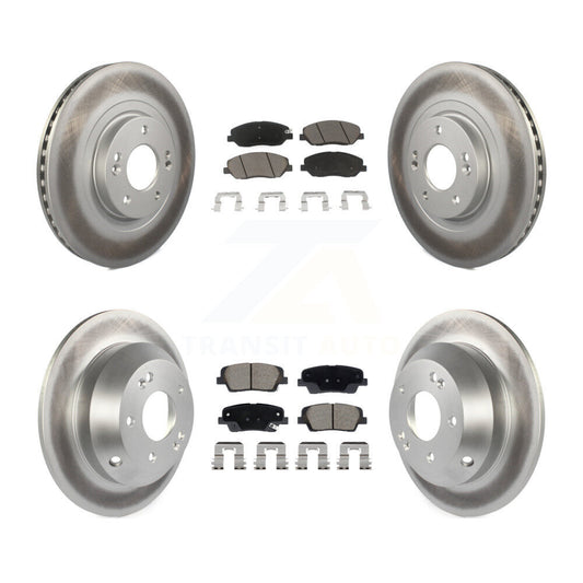 Disc Rotors and Ceramic Brake Pads Kit-KGC-102535 - Kit.bestparts.ca