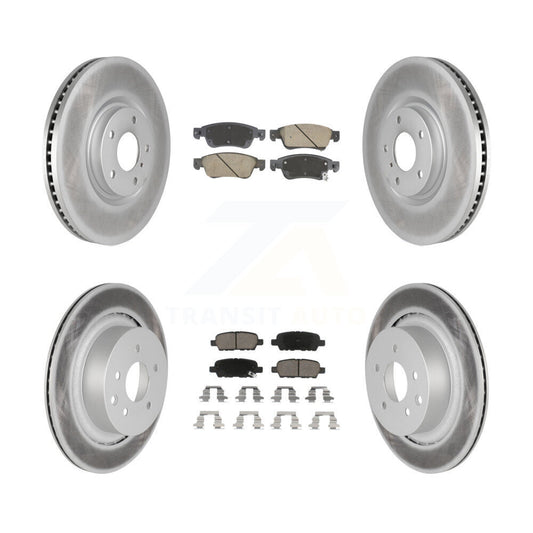 Disc Rotors and Ceramic Brake Pads Kit-KGC-102543 - Kit.bestparts.ca