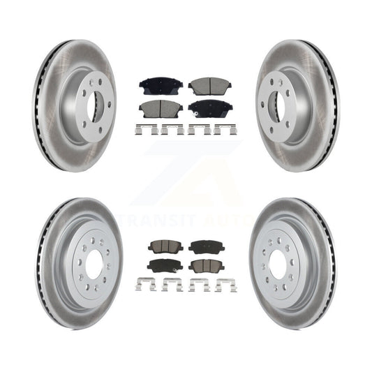Disc Rotors and Ceramic Brake Pads Kit-KGC-102549 - Kit.bestparts.ca